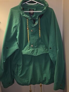 Rare Vintage GANT Salty Dog Green Anorak Jacket XL